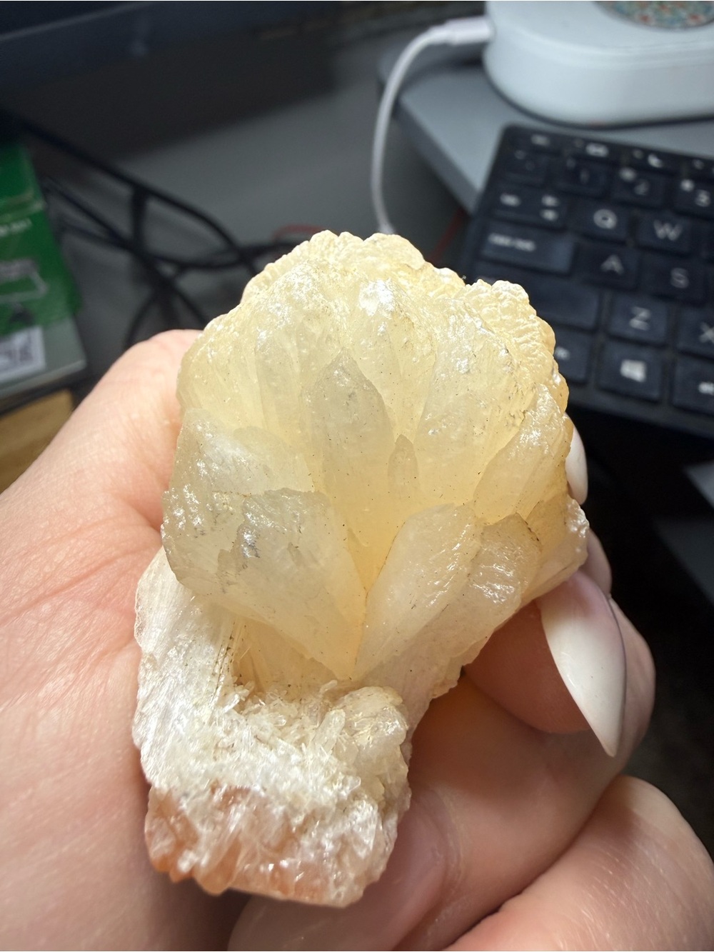 crystal- peach stillbite